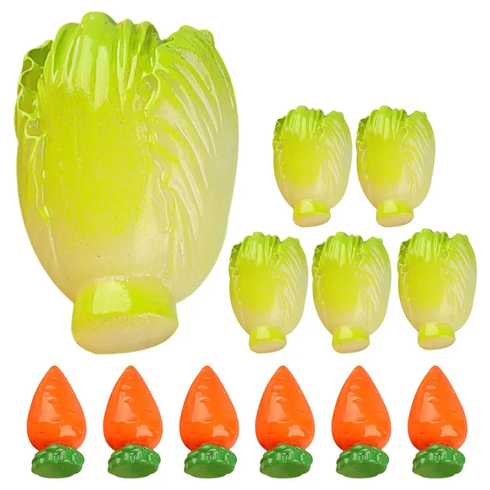 12 Pcs Simulated Vegetables Artificial Carrot Cabbage Decor Resin Models Showcase Display Props Home Adornment Educational Toy
12 Pcs Simulated Vegetables Artificial Carrot Cabbage Decor Resin Models Showcase Display Props Home Adornment Educational Toy