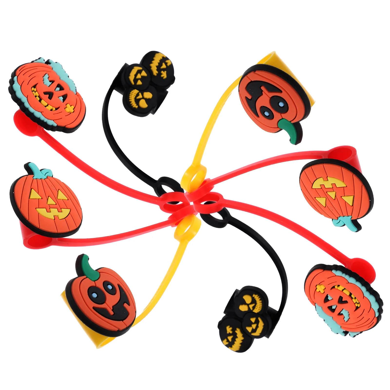 8pcs Silicone Straw Covers Halloween Decor For Outdoor Party Drink Barware Attachments Kitchen Bar Supplies
8pcs Silicone Straw Covers Halloween Decor For Outdoor Party Drink Barware Attachments Kitchen Bar Supplies