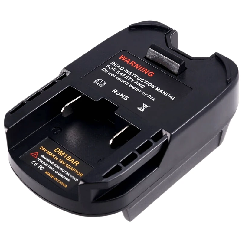 ABWZ-DM18AR Adapter Converter For Dewalt/Milwaukee To For Ridgid & AEG 18V Li-Ion Battery Cordless Tools
ABWZ-DM18AR Adapter Converter For Dewalt/Milwaukee To For Ridgid & AEG 18V Li-Ion Battery Cordless Tools