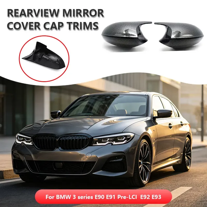 For BMW 1 Series E87 E81 E82 E88 3 Series E90 E91 E92 E93 Rearview Side Mirror Covers Cap Carbon Fiber
For BMW 1 Series E87 E81 E82 E88 3 Series E90 E91 E92 E93 Rearview Side Mirror Covers Cap Carbon Fiber