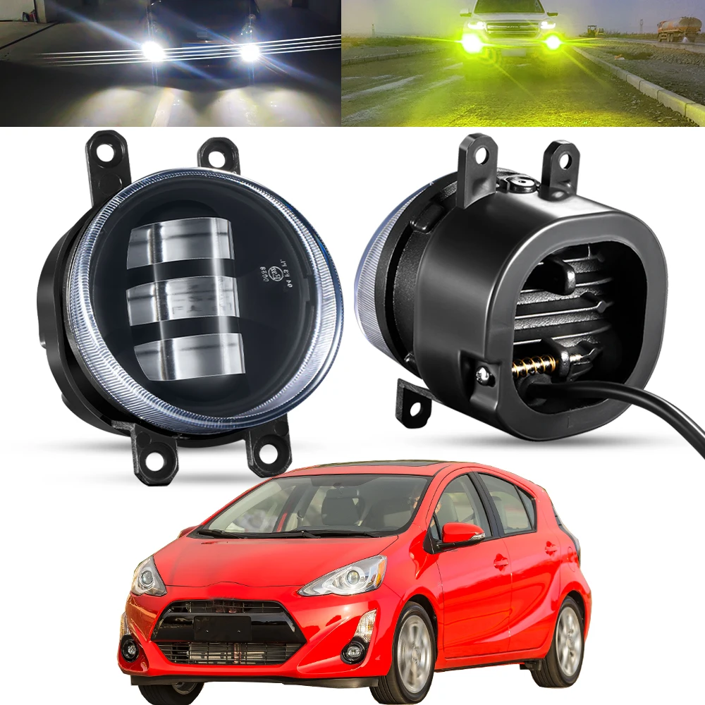 2 X 30W LED Fog Light Assembly For Toyota Prius C 2014-2019 Car Front Bumper DRL Fog Daytime Running Lamp 6000LM 12V
2 X 30W LED Fog Light Assembly For Toyota Prius C 2014-2019 Car Front Bumper DRL Fog Daytime Running Lamp 6000LM 12V