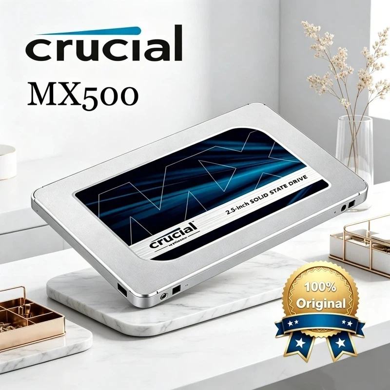 Stable Crucial 3D NAND SSD MX500 BX500 240G 500GB 1TB 2TB, SATA 2.5-inch Internal Drive For Laptop
Stable Crucial 3D NAND SSD MX500 BX500 240G 500GB 1TB 2TB, SATA 2.5-inch Internal Drive For Laptop