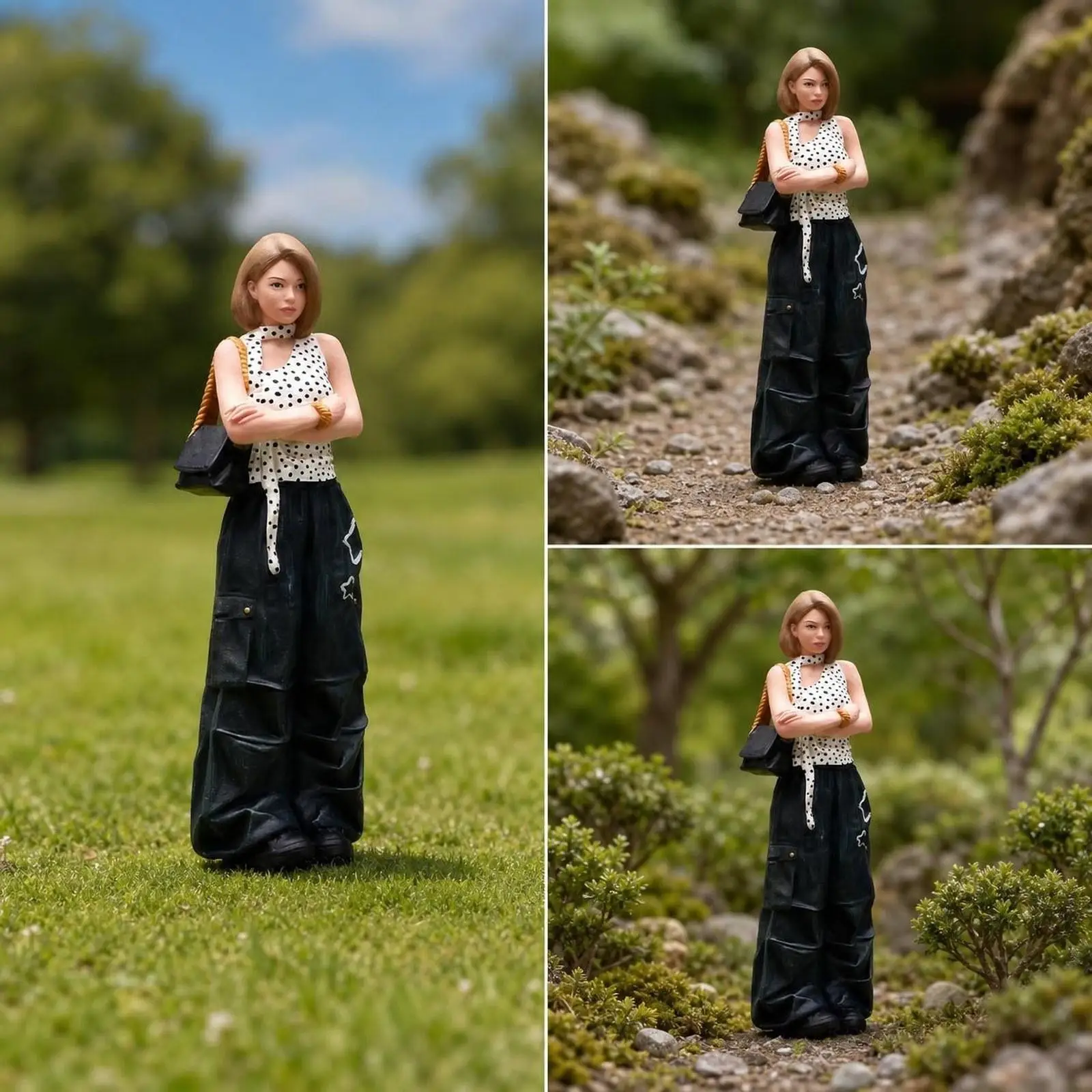 1:18 Girl Figure Model DIY Scene Decor Sand Table Ornament Realistic Character Models
1:18 Girl Figure Model DIY Scene Decor Sand Table Ornament Realistic Character Models