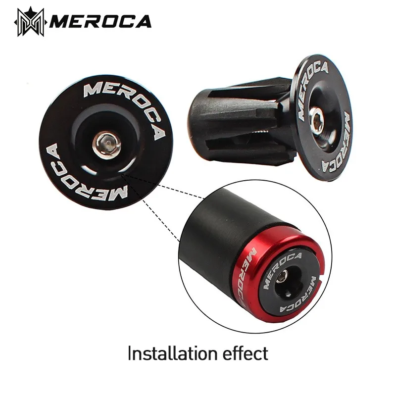 MEROCA Bicycle Bar End Plug Road Mountain Bike Handlebar End Cap Aluminum Bicycle Handle Bar End Cap MTB Handlebar Plugs
MEROCA Bicycle Bar End Plug Road Mountain Bike Handlebar End Cap Aluminum Bicycle Handle Bar End Cap MTB Handlebar Plugs