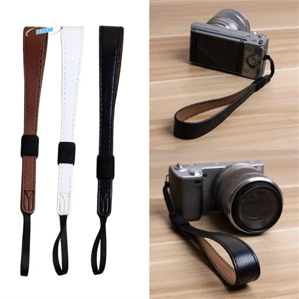 Durable PU Leather Camera Wrist Strap Wristband Hand Rope Camera Hand Grip DSLR SLR Non-slip Camera Accessories
Durable PU Leather Camera Wrist Strap Wristband Hand Rope Camera Hand Grip DSLR SLR Non-slip Camera Accessories