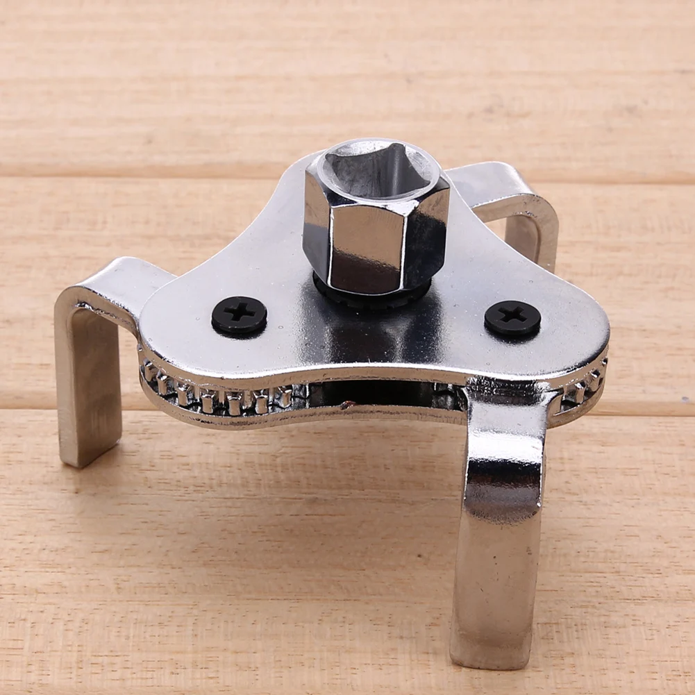 3 Jaw Adjustable Two Way Oil Filter Wrench Tool for Cars Trucks 55-108MM
3 Jaw Adjustable Two Way Oil Filter Wrench Tool for Cars Trucks 55-108MM