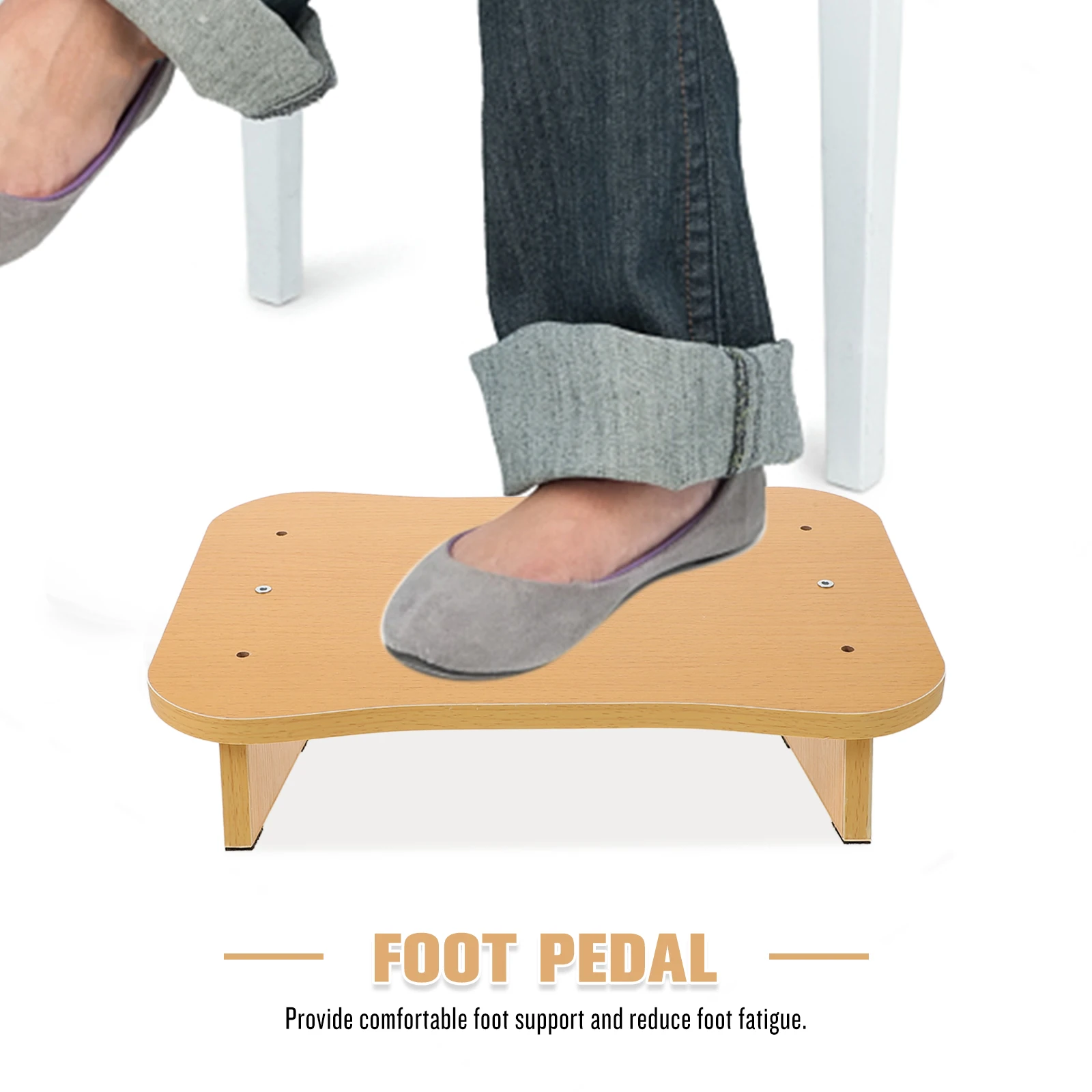 Portable Under Desk Footrest Non-Slip Feet Stand for Adults Ergonomic Design for Neck Back Comfort Under Desk Footrest
Portable Under Desk Footrest Non-Slip Feet Stand for Adults Ergonomic Design for Neck Back Comfort Under Desk Footrest