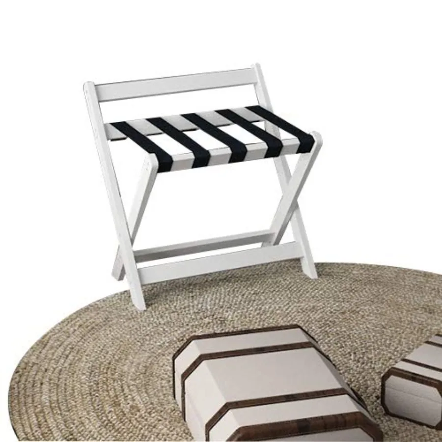 Folding Luggage Rack Shoe Shelf with Clothes Rail Durable Solid Wood Stand for Suitcases Adjustable Nylon Straps Space Saving O
Folding Luggage Rack Shoe Shelf with Clothes Rail Durable Solid Wood Stand for Suitcases Adjustable Nylon Straps Space Saving O