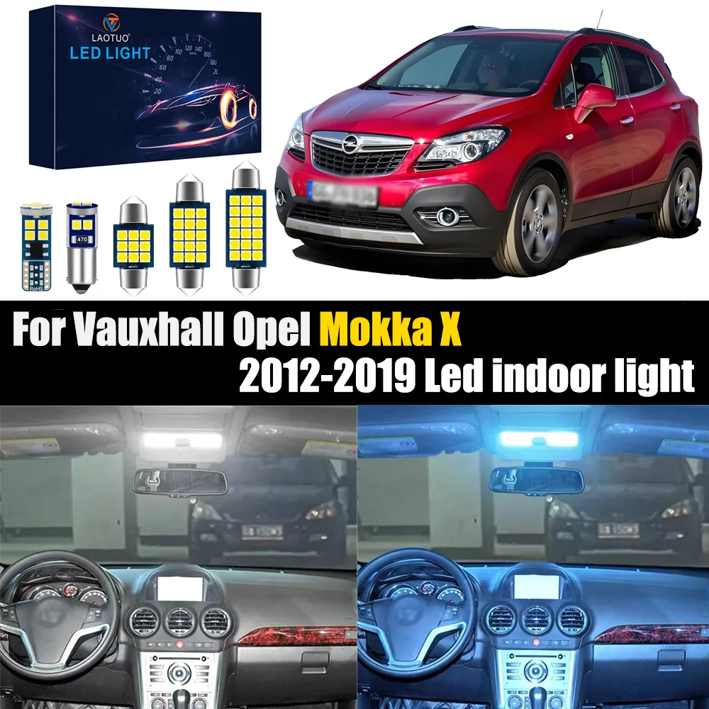 12X Car Interior LED For Opel MOKKA X 2012-2019 Canbus Vehicle LED Bulb Interior Dome Map Trunk Light Auto Lamp accessories Kit
12X Car Interior LED For Opel MOKKA X 2012-2019 Canbus Vehicle LED Bulb Interior Dome Map Trunk Light Auto Lamp accessories Kit