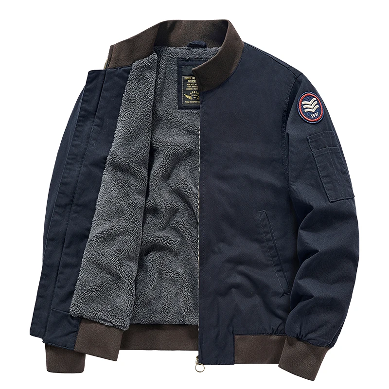 Winter Male Thicker Fleece Coats Casual Cargo Jackets Thickened Wool Jacket High Quality Design Warm Fashion Hooded Coat Outdoor
Winter Male Thicker Fleece Coats Casual Cargo Jackets Thickened Wool Jacket High Quality Design Warm Fashion Hooded Coat Outdoor