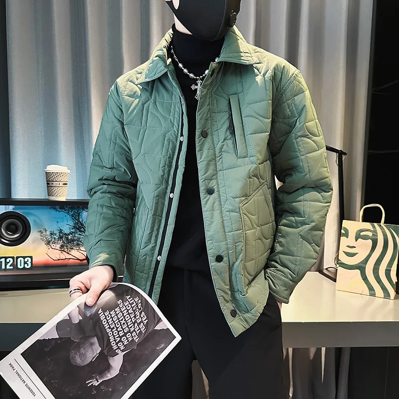 Autumn Winter Jacket Men Cotton Padded Jacket Korean Thickened Warm Puffer Thick Parka Casual Business Overcoat Men Clothing
Autumn Winter Jacket Men Cotton Padded Jacket Korean Thickened Warm Puffer Thick Parka Casual Business Overcoat Men Clothing