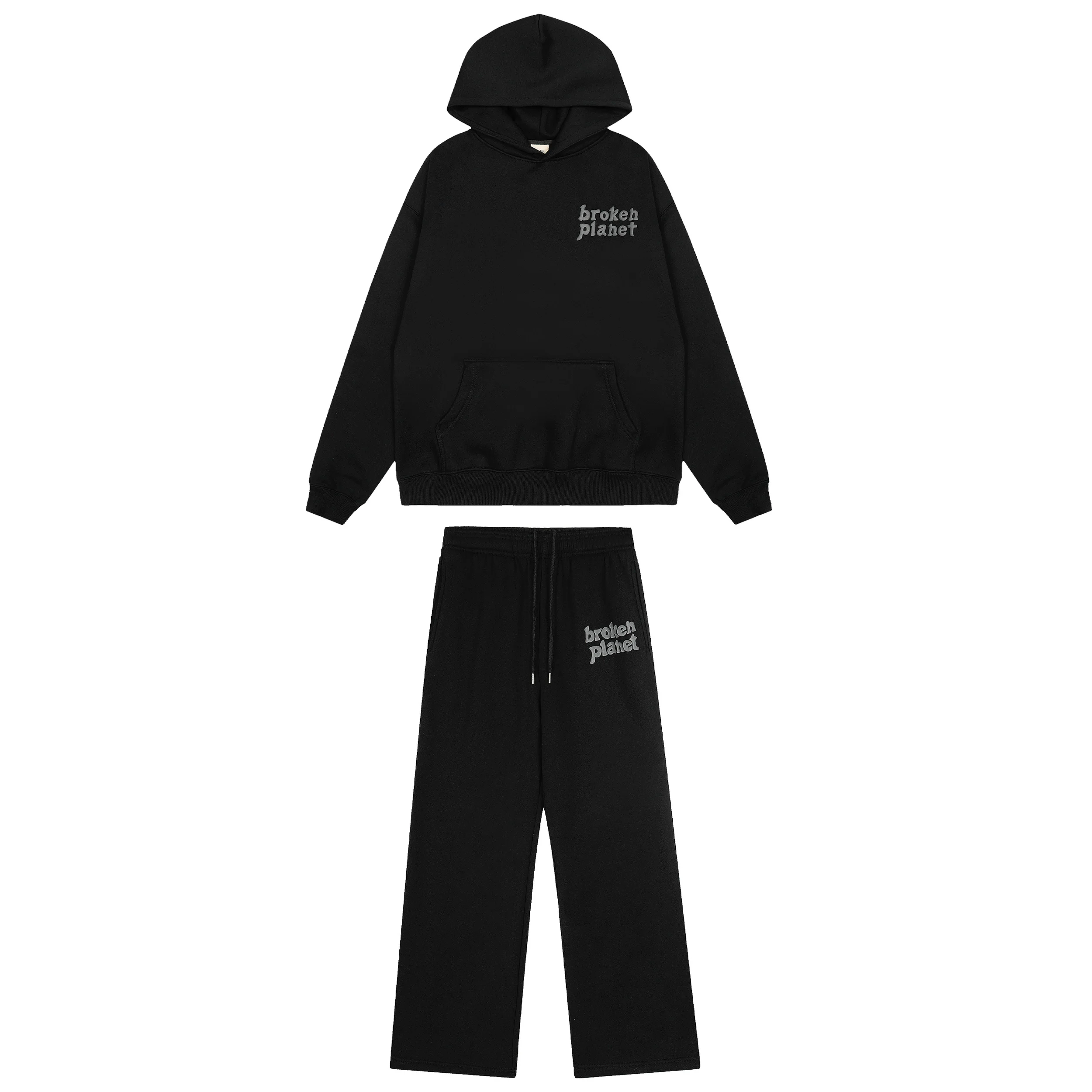 American Sle Broken Pl Letter Foamed Print Faion Fce Pure Cotton Set Hoodie Straight Leg Sweatpants Couple Set
American Sle Broken Pl Letter Foamed Print Faion Fce Pure Cotton Set Hoodie Straight Leg Sweatpants Couple Set
