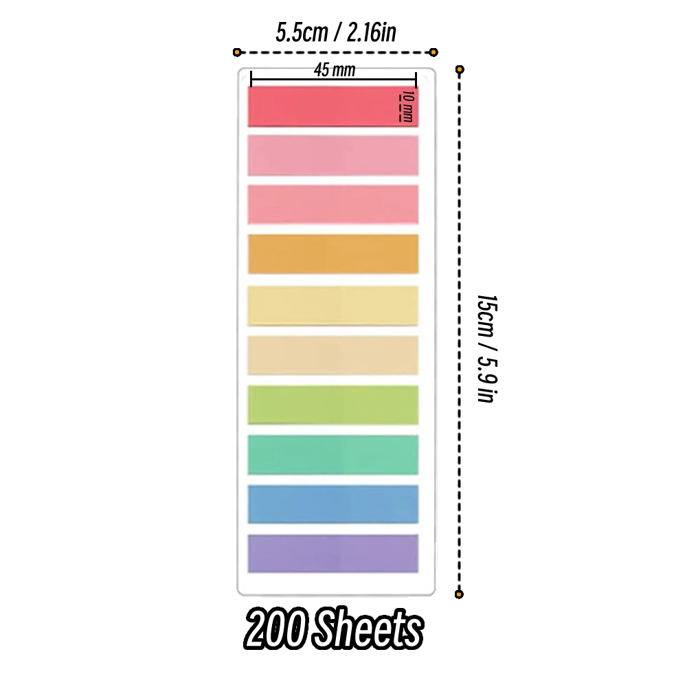 2400S Transparent Colorful Index Creative Memo Pads Office School Stationery Self-Adhesive Stickers Sticky Note Pads
2400S Transparent Colorful Index Creative Memo Pads Office School Stationery Self-Adhesive Stickers Sticky Note Pads