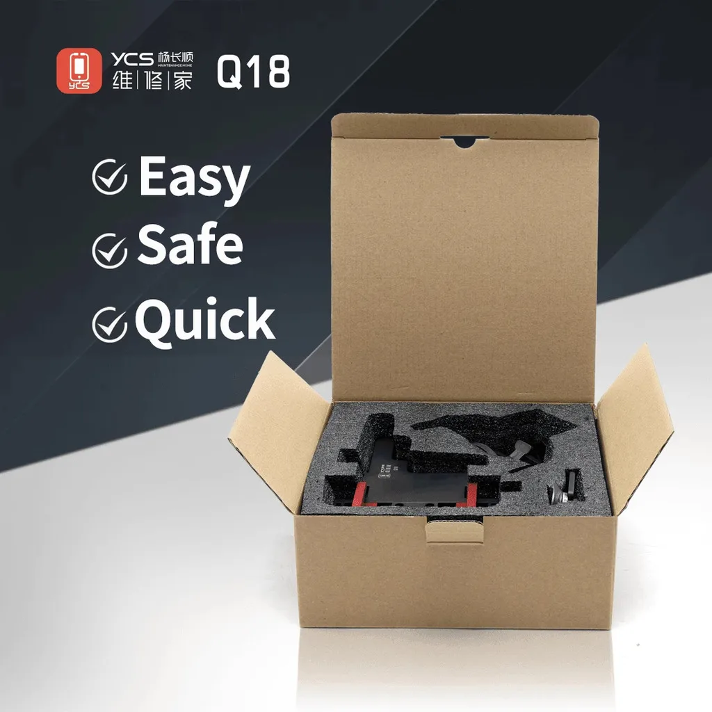 YCS Q18 Multifunctional Phone LCD Screen Separator Screen Removal Moblie Phone Rear Cover Glass Removal Fixture Repair Tool
YCS Q18 Multifunctional Phone LCD Screen Separator Screen Removal Moblie Phone Rear Cover Glass Removal Fixture Repair Tool