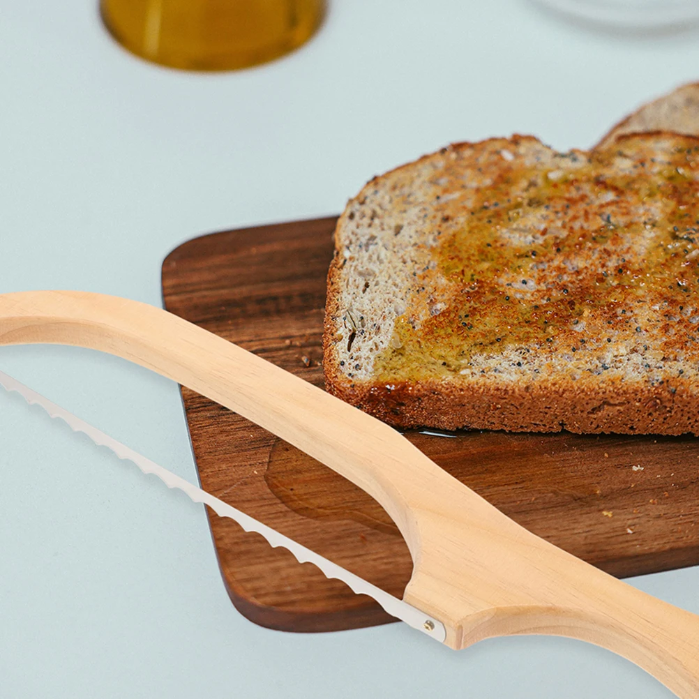 2Pcs Bread Knife Stainless Steel Cake Toast Slice Tool Reusable Serrated Blade Kitchen Tools Bread Cutting Tool
2Pcs Bread Knife Stainless Steel Cake Toast Slice Tool Reusable Serrated Blade Kitchen Tools Bread Cutting Tool