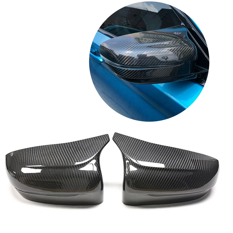 2Pcs Car Dry Carbon Fiber Style Side Rear View Mirror Cover Trim For BMW M5 F90 2018-2020
2Pcs Car Dry Carbon Fiber Style Side Rear View Mirror Cover Trim For BMW M5 F90 2018-2020