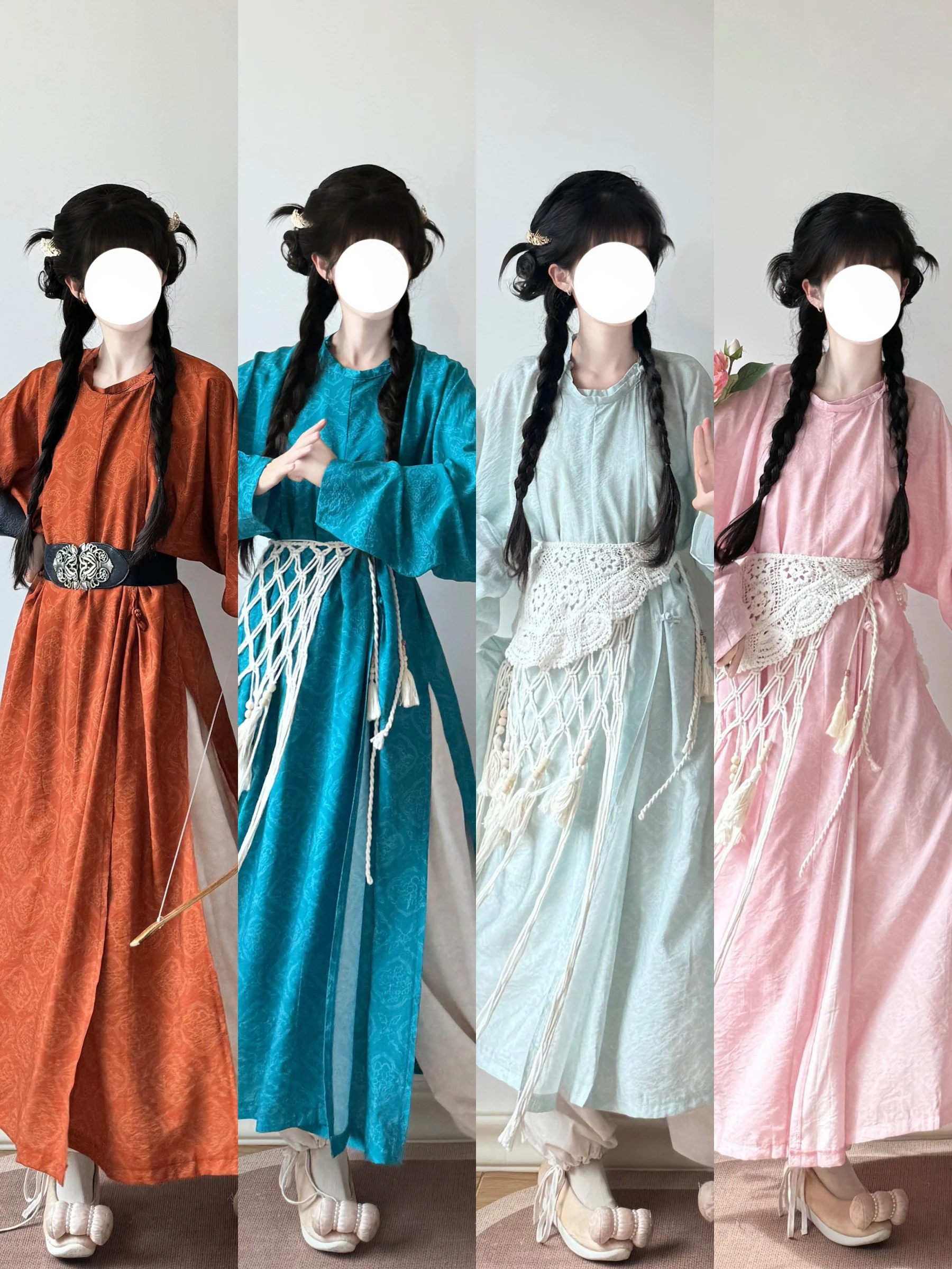 Original Tang Dynas Hanfu round Ne Robe with k Patterns Comfortable Casual Cotton Breathable Women's ort Sve V-Ne...
Original Tang Dynas Hanfu round Ne Robe with k Patterns Comfortable Casual Cotton Breathable Women's ort Sve V-Ne...