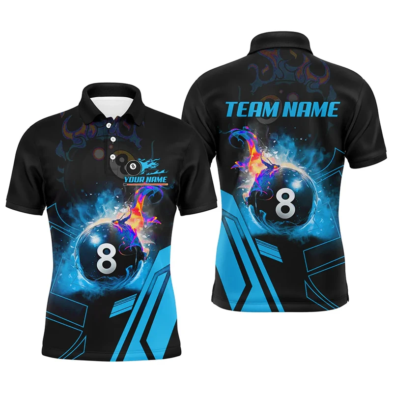 Customized Name Breathable Billiard Polo Shirt Casual Club Clothing Lapel Short Sleeve Polo Shirts Team Uniform Men Women Tops
Customized Name Breathable Billiard Polo Shirt Casual Club Clothing Lapel Short Sleeve Polo Shirts Team Uniform Men Women Tops