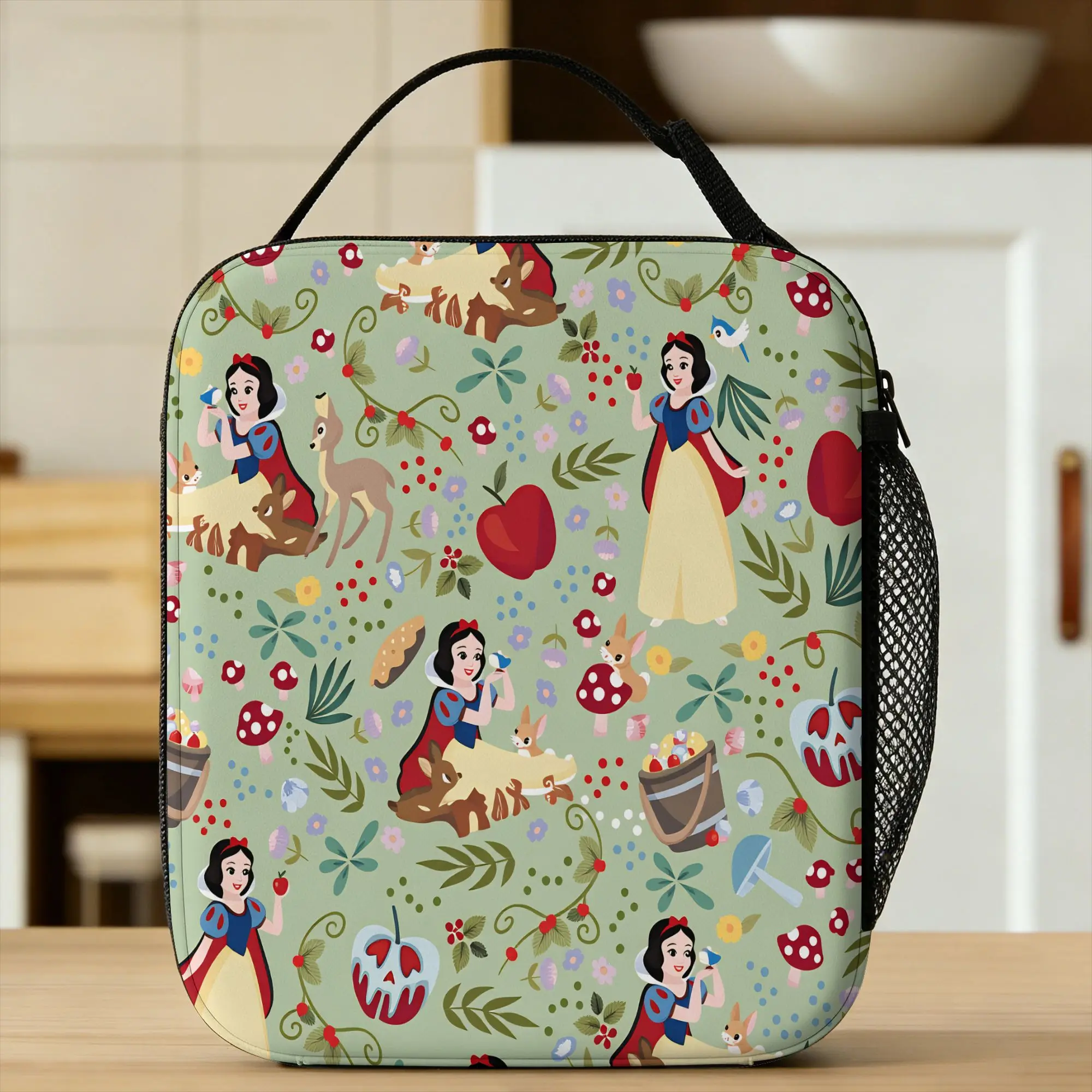 Snow White And The Seven Dwarfs Lunch Bag Portable Zipper Lunch Box Women Picnic Cooler Bag Oxford Thermal Tote Handbags
Snow White And The Seven Dwarfs Lunch Bag Portable Zipper Lunch Box Women Picnic Cooler Bag Oxford Thermal Tote Handbags