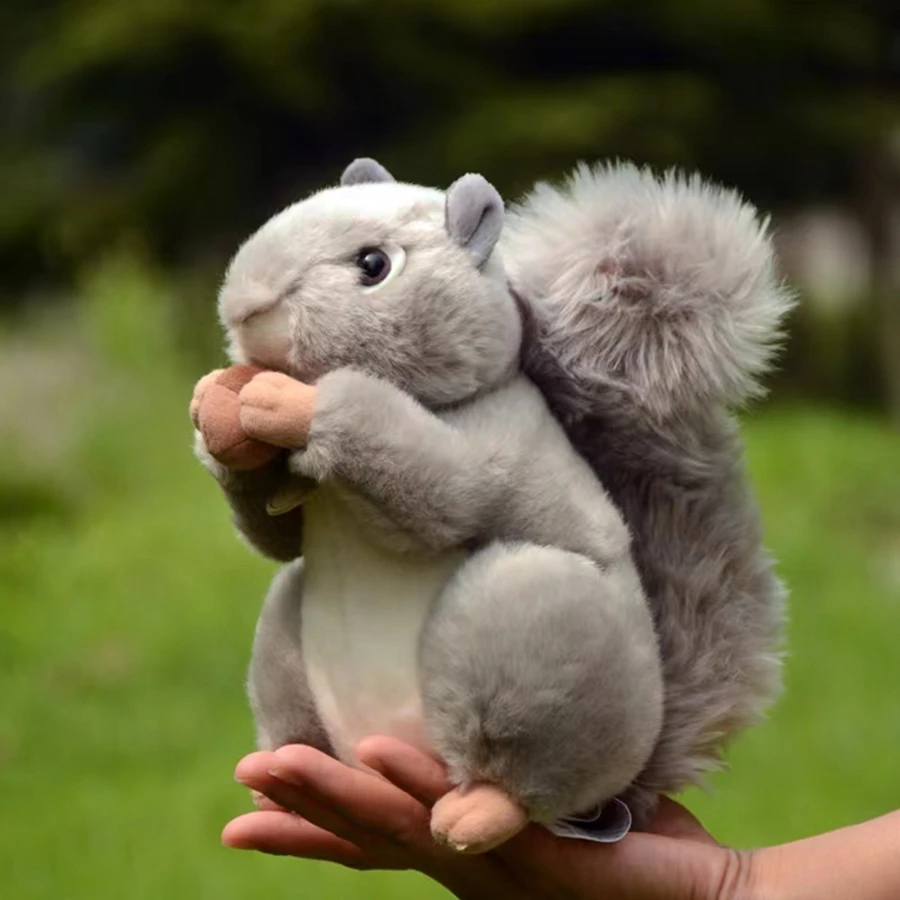 Squirrel Plush Animal Realistic Chipmunk Stuffed Toy Lifelike Tamias Plushie Grey Squirrel Simulation Doll Lovers
Squirrel Plush Animal Realistic Chipmunk Stuffed Toy Lifelike Tamias Plushie Grey Squirrel Simulation Doll Lovers