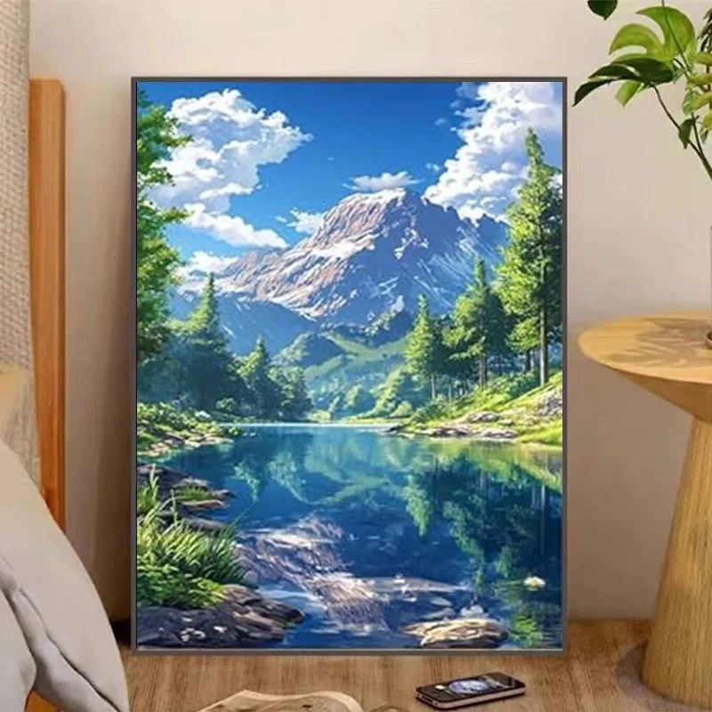 4718051 Digital oil painting living room decorative painting sofa background wall hanging painting
4718051 Digital oil painting living room decorative painting sofa background wall hanging painting