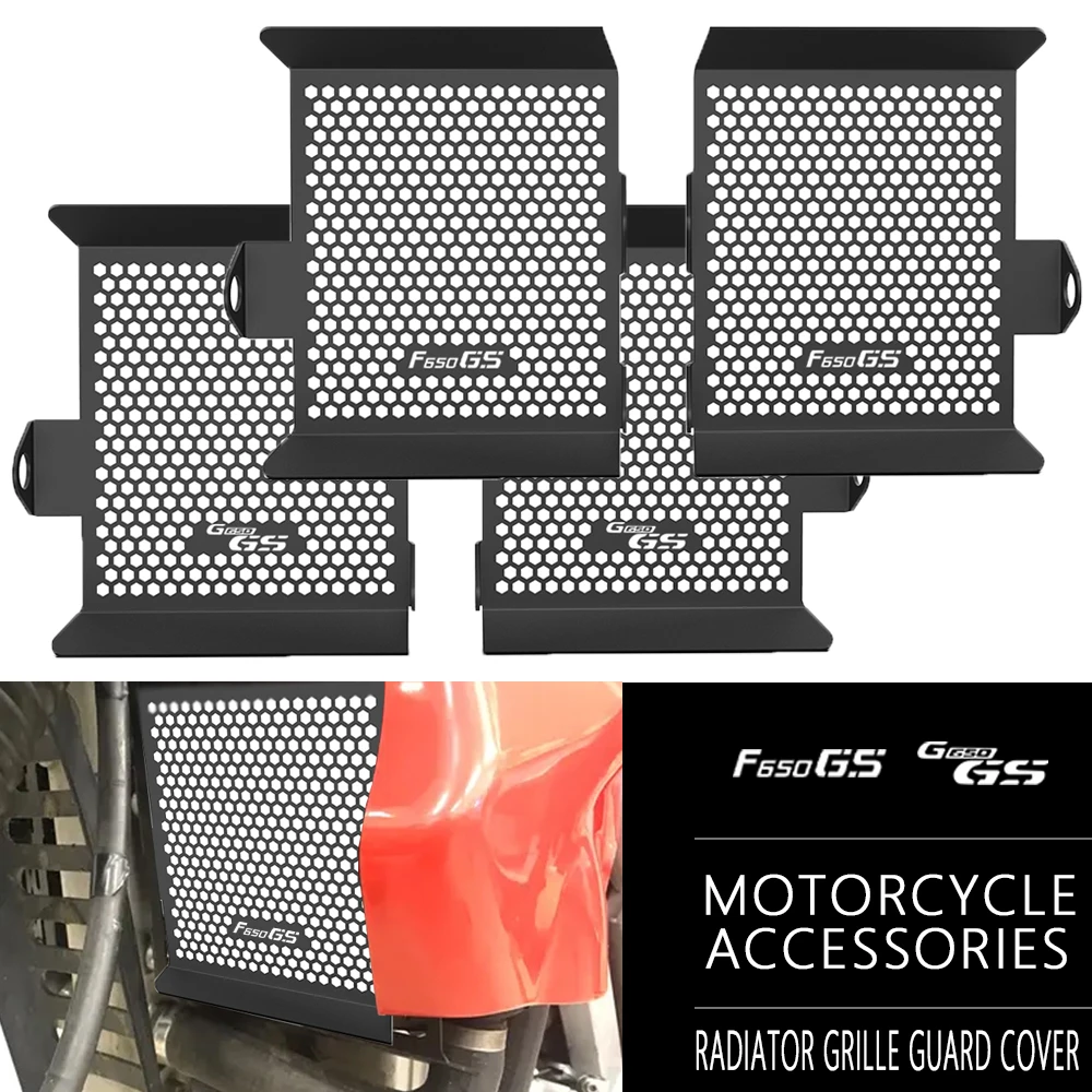 For BMW F650GS Single/Dakar 2000-2007 G650GS/GS650GS Sertao 2008-2016 Motorcycle Radiator Protection Grill Guard Protector Cover
For BMW F650GS Single/Dakar 2000-2007 G650GS/GS650GS Sertao 2008-2016 Motorcycle Radiator Protection Grill Guard Protector Cover
