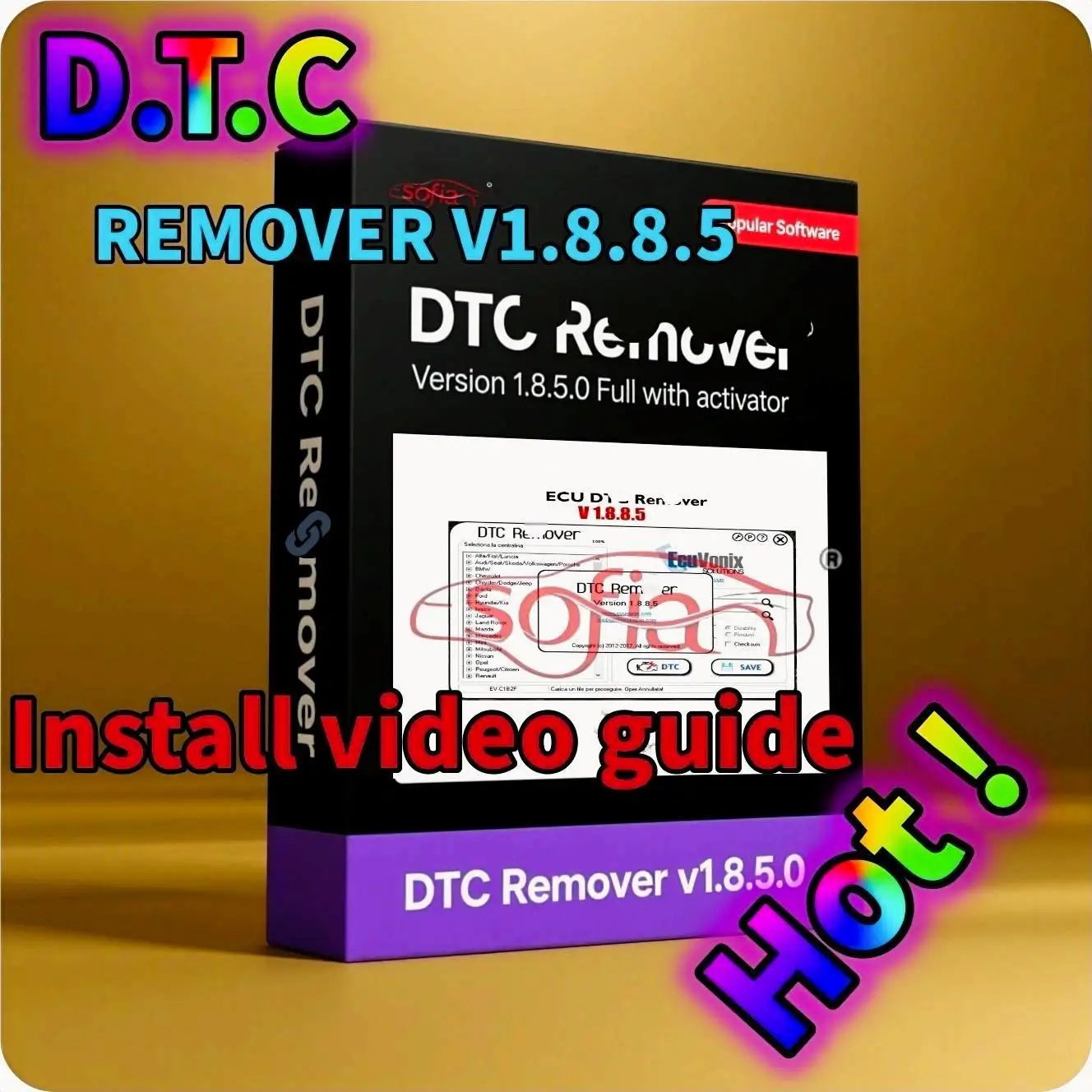 OBD2 Software Newest DTC Remover 1.8.5.0 For KESS KTAG FGTECH MTX DTC Remover 1.8.5 Keygen Full Unlimited/Software for Window 7
OBD2 Software Newest DTC Remover 1.8.5.0 For KESS KTAG FGTECH MTX DTC Remover 1.8.5 Keygen Full Unlimited/Software for Window 7