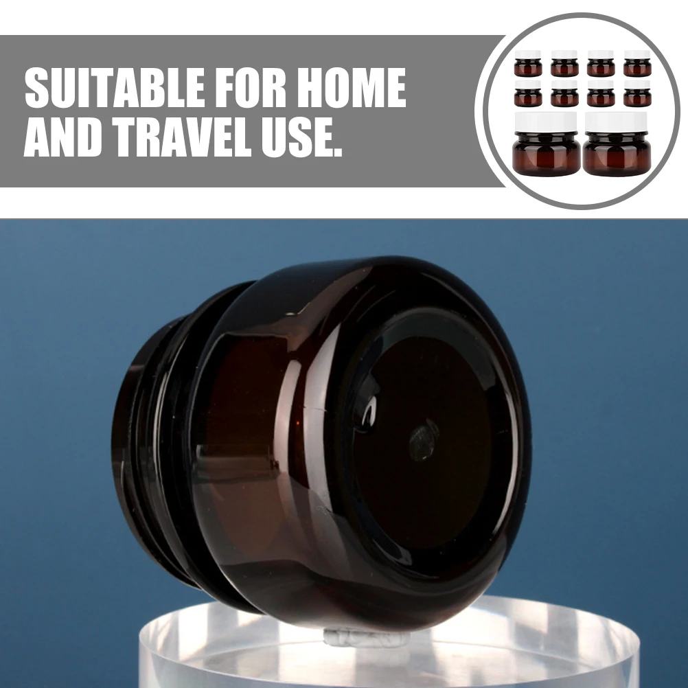 16Pcs 50g Brown Eye Cream Jars Travel Containers Moisturizer Jars Cosmetic Sample Bottles Reusable Cream Jars
16Pcs 50g Brown Eye Cream Jars Travel Containers Moisturizer Jars Cosmetic Sample Bottles Reusable Cream Jars