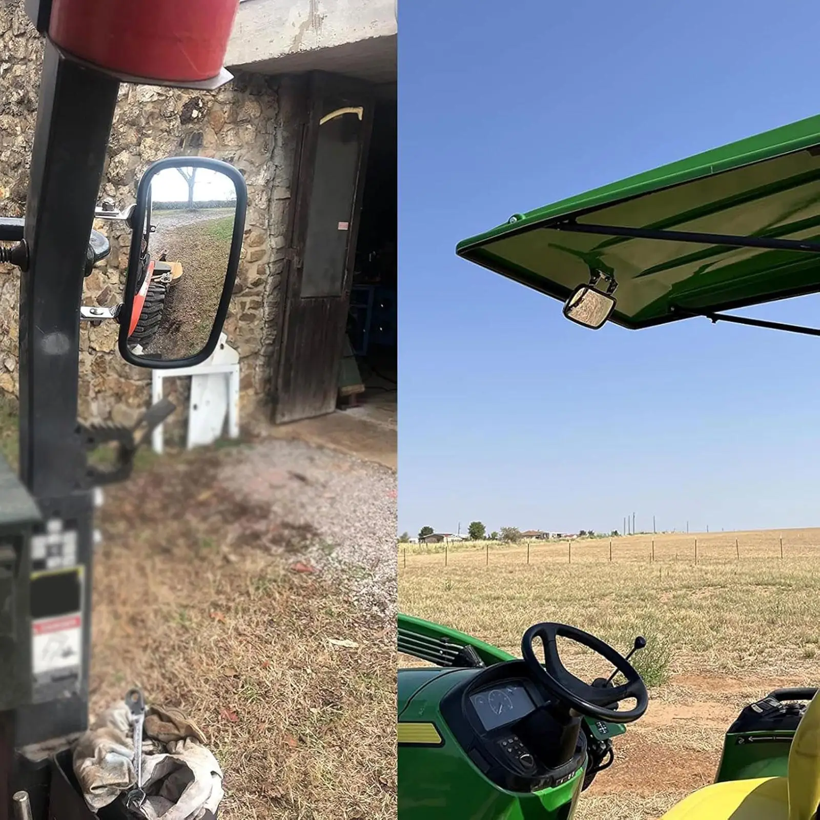 Heavy Duty Rearview Convex Mirror Rectangular Stainless Steel Universal U Bracket Wide Vision for Classic Cars and Vans
Heavy Duty Rearview Convex Mirror Rectangular Stainless Steel Universal U Bracket Wide Vision for Classic Cars and Vans