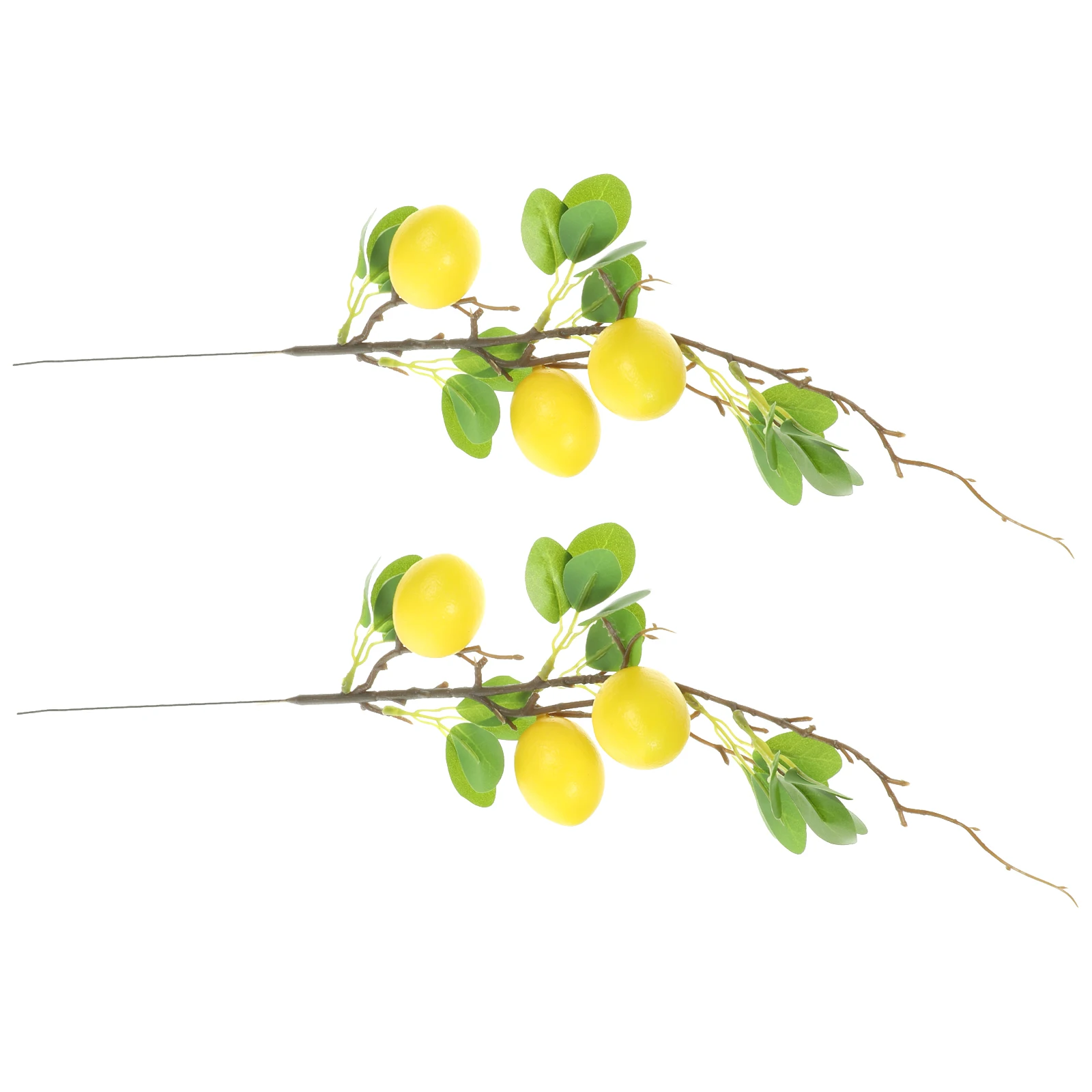 2pcs Household Fake Lemon Branch Wear-Resistant Artificial Plant Decorative Faux Lemon Branch For Office Shop Home Decoration
2pcs Household Fake Lemon Branch Wear-Resistant Artificial Plant Decorative Faux Lemon Branch For Office Shop Home Decoration