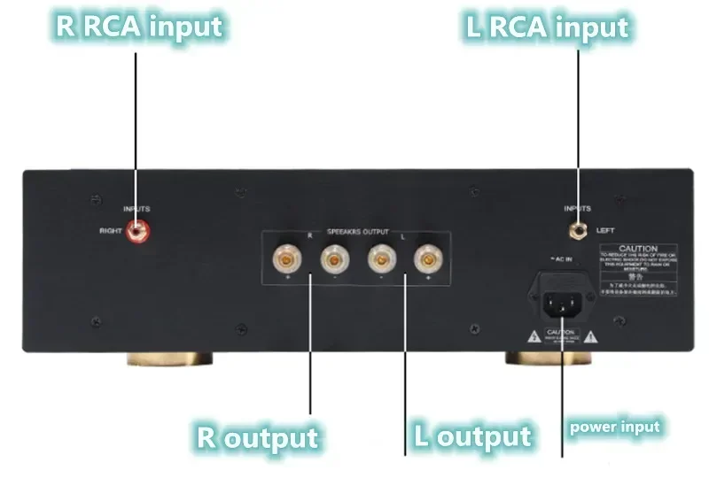 KSA50 HIFI Fever Gold Seal Tube ON MJ15024G / MJ15025G Pure Post Stage Class A Single Ended Home Audio Amplifier 40W*2
KSA50 HIFI Fever Gold Seal Tube ON MJ15024G / MJ15025G Pure Post Stage Class A Single Ended Home Audio Amplifier 40W*2