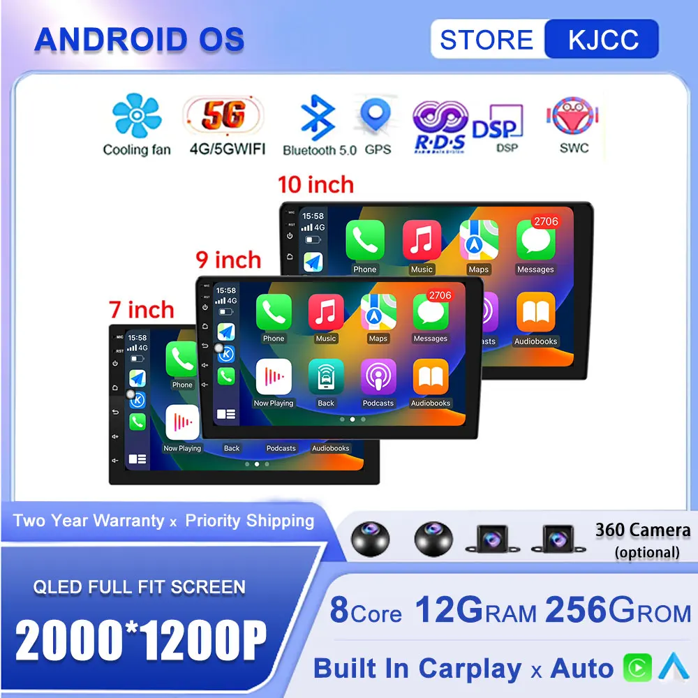 9 10 Inch Android 14 Car Multimedia Video Player NO 2DIN DVD Stereo Radio GPS For Nissan Hyundai Kia Toyota Honda
9 10 Inch Android 14 Car Multimedia Video Player NO 2DIN DVD Stereo Radio GPS For Nissan Hyundai Kia Toyota Honda