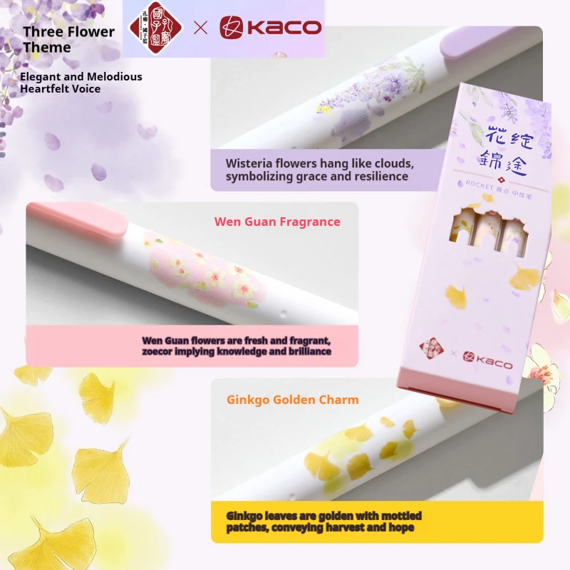 3 упаковки/компл. гелевая ручка KACO Rocket Guozijian Collab, тонкий наконечник 0,5 мм, высокая емкость, быстросохнущая гладкая ручка для письма, офисные школьные канцелярские принадлежности
3 упаковки/компл. гелевая ручка KACO Rocket Guozijian Collab, тонкий наконечник 0,5 мм, высокая емкость, быстросохнущая гладкая ручка для письма, офисные школьные канцелярские принадлежности