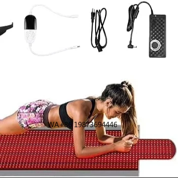 Newest Dual Wavelength LED Beads New Red Light Therapy Mat for Body to Relieve Pain, Home Infrared Light Bed
Newest Dual Wavelength LED Beads New Red Light Therapy Mat for Body to Relieve Pain, Home Infrared Light Bed