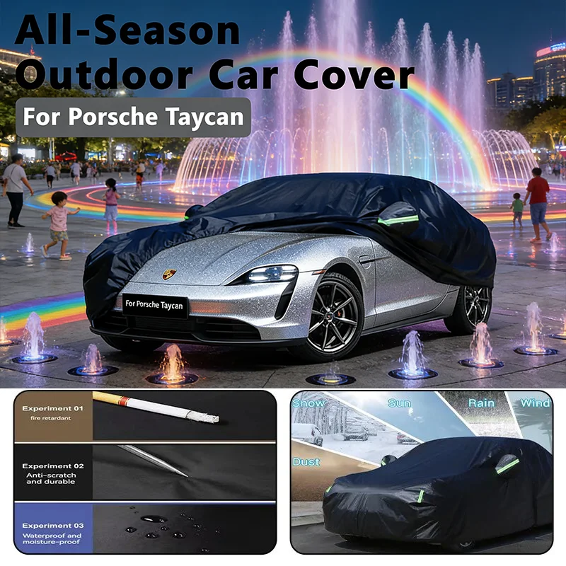 All-Season Car Cover for Porsche Taycan - Outdoor Full Protection, Waterproof Dustproof Heat-Resistant
All-Season Car Cover for Porsche Taycan - Outdoor Full Protection, Waterproof Dustproof Heat-Resistant