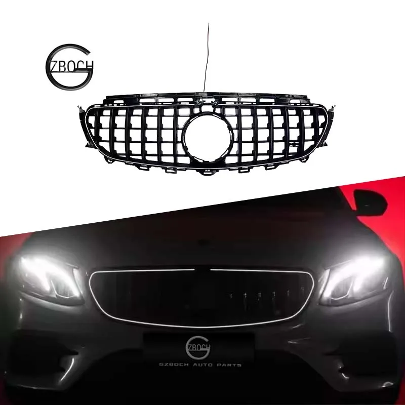 Car Accessories Front Bumper LED Grille for Mercedes Benz E Class W213 E300 E320 E350 2017-2019 GT Grill W206 Exterior Part
Car Accessories Front Bumper LED Grille for Mercedes Benz E Class W213 E300 E320 E350 2017-2019 GT Grill W206 Exterior Part