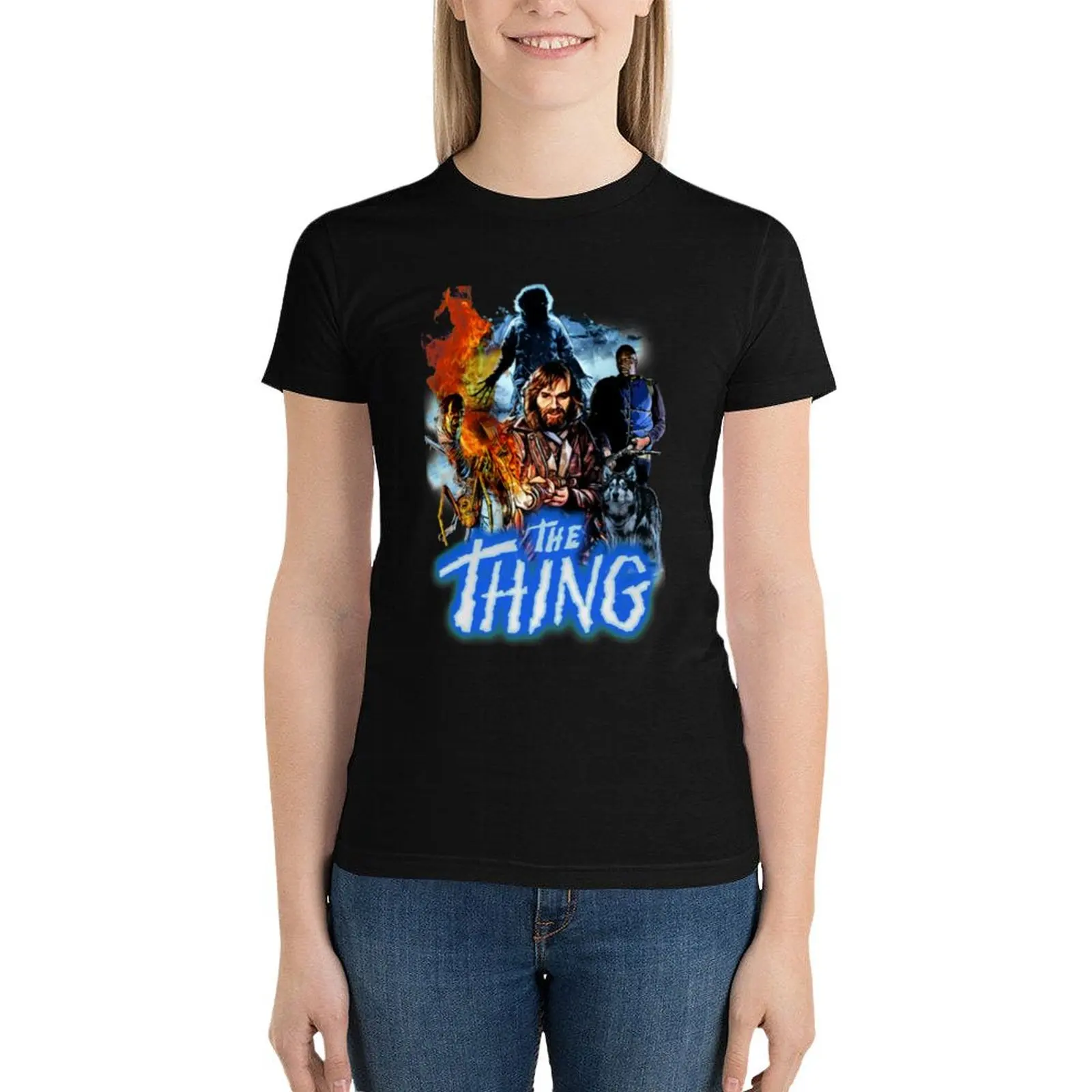 The Thing Carpenter the Thing T-Shirt animal print shirt for girls summer top graphics Short sleeve tee cute t-shirts for Women
The Thing Carpenter the Thing T-Shirt animal print shirt for girls summer top graphics Short sleeve tee cute t-shirts for Women