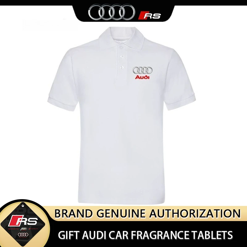 Audi POLO Shirt Men's and Women's Short-sleeved Lapel T-shirt Car Overalls Car Club Summer Racing Motorcycle Fans Clothes
Audi POLO Shirt Men's and Women's Short-sleeved Lapel T-shirt Car Overalls Car Club Summer Racing Motorcycle Fans Clothes