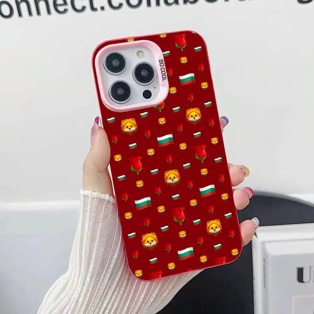 Чехол для мобильного телефона с флагом Болгарии для iPhone 17, 16, 15, 14, 13, 12, 11 X XR XS 8 7 Pro Max Plus, полупрозрачный розовый чехол, красивый
Чехол для мобильного телефона с флагом Болгарии для iPhone 17, 16, 15, 14, 13, 12, 11 X XR XS 8 7 Pro Max Plus, полупрозрачный розовый чехол, красивый