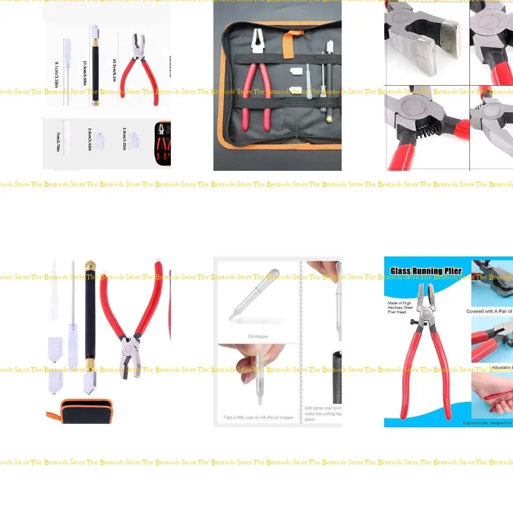 12PF Heavy Duty Glass Running Pliers Tool Breaker Plier with Glass Cutter for Tiles/Mirror/Stained Glass Cutting
12PF Heavy Duty Glass Running Pliers Tool Breaker Plier with Glass Cutter for Tiles/Mirror/Stained Glass Cutting