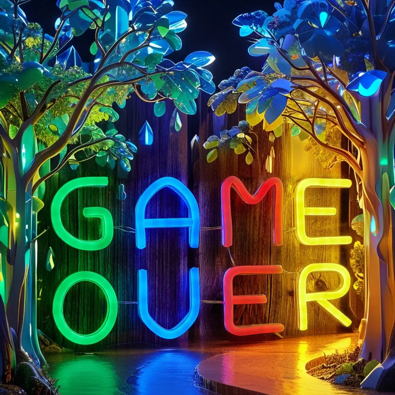 Светодиодная неоновая вывеска Chi-buy LED Neon Game Over с питанием от USB, ночник, подходит для спальни, свадьбы, игровой комнаты, в качестве подарка.
Светодиодная неоновая вывеска Chi-buy LED Neon Game Over с питанием от USB, ночник, подходит для спальни, свадьбы, игровой комнаты, в качестве подарка.