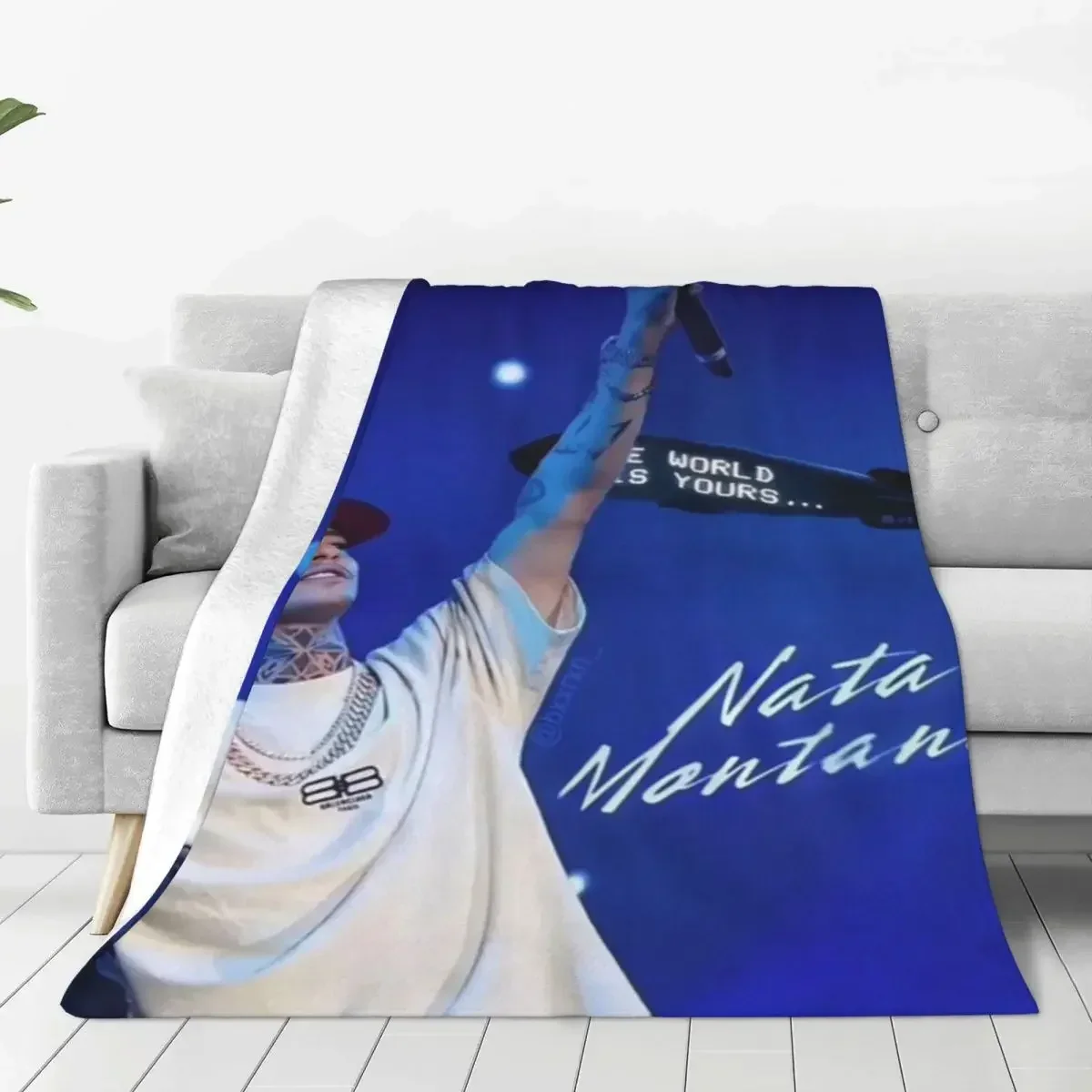 Natanael Cano Blankets Sofa Cover Fleece Print Rapper Musician Lightweight Thin Throw Blankets for Sofa Bedroom Plush Thin Quilt
Natanael Cano Blankets Sofa Cover Fleece Print Rapper Musician Lightweight Thin Throw Blankets for Sofa Bedroom Plush Thin Quilt