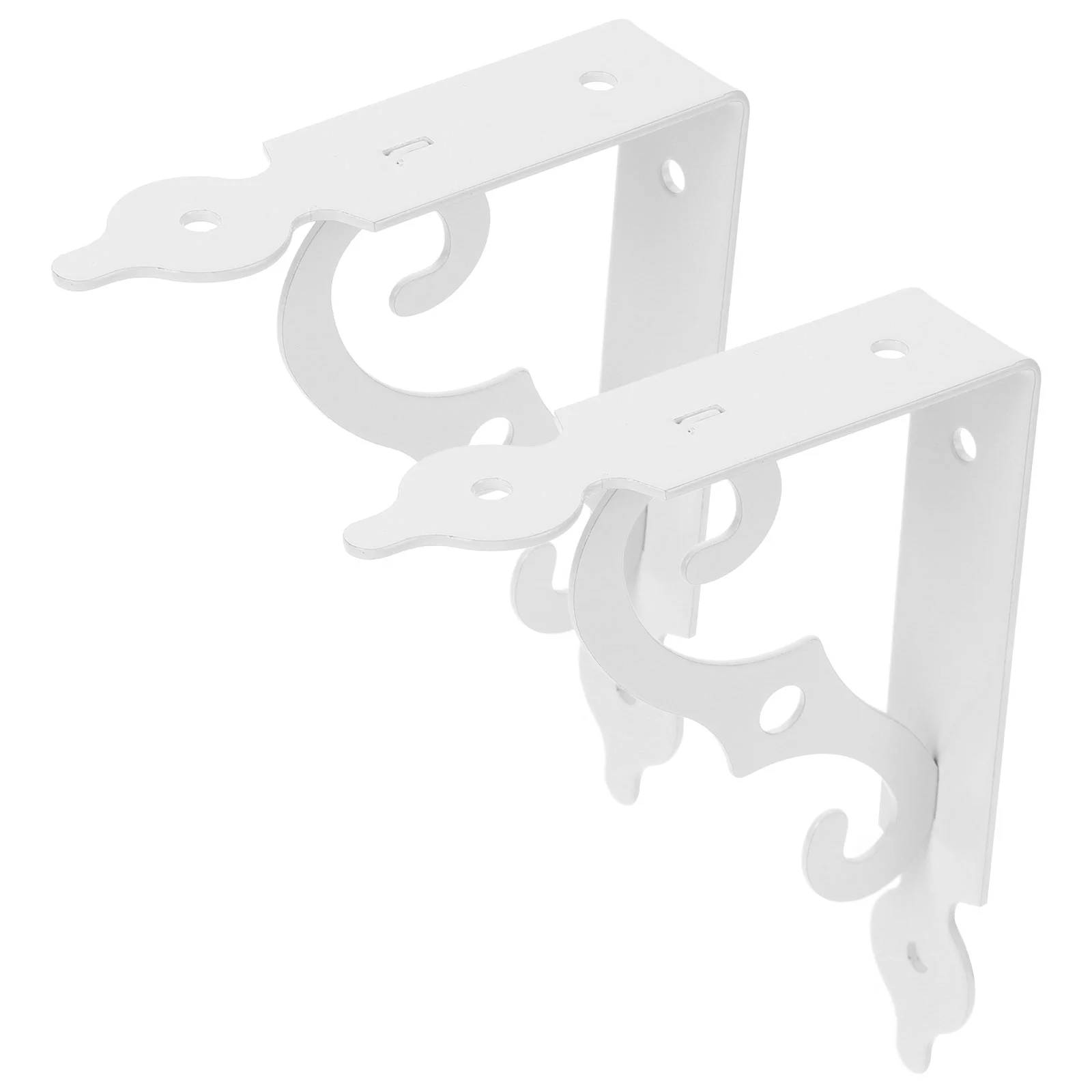 2 Pcs Floating Wall Shelf Bracket Projector Stand Brackets for Shelves Shelving Walls
2 Pcs Floating Wall Shelf Bracket Projector Stand Brackets for Shelves Shelving Walls