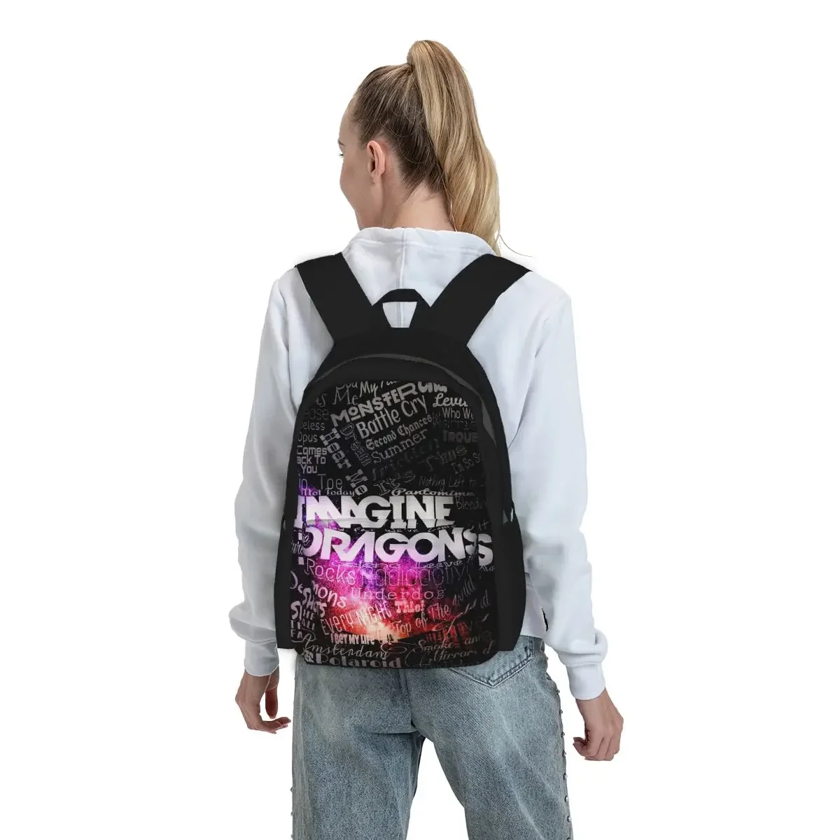 Imagine Dragons Backpack Student BookBag Kids School Bag Computer Shoulder Bags for Men Women
Imagine Dragons Backpack Student BookBag Kids School Bag Computer Shoulder Bags for Men Women