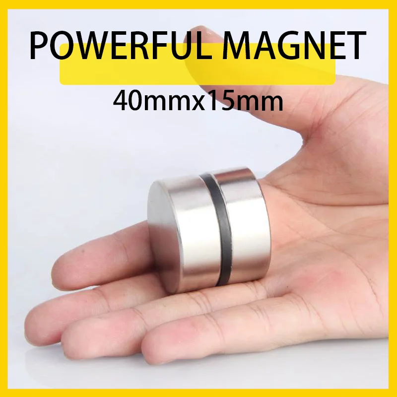 1/2/3PCS 40x15mm Super Strong Round Disc Blocks Rare Earth Neodymium Magnets 40mm x 15mm Strong Permanent Magnetic imanes
1/2/3PCS 40x15mm Super Strong Round Disc Blocks Rare Earth Neodymium Magnets 40mm x 15mm Strong Permanent Magnetic imanes
