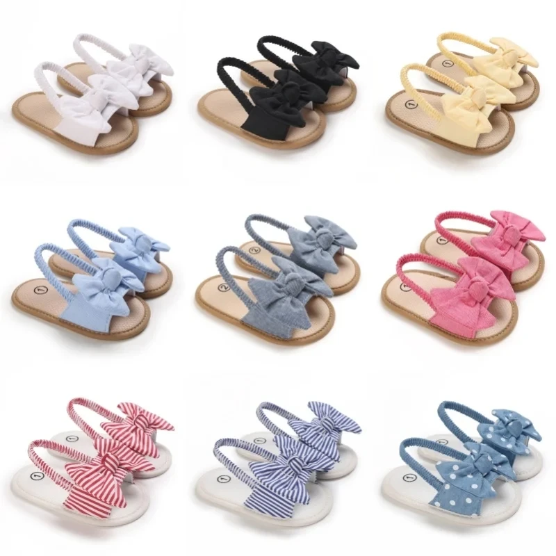 Infant Pre Walker Shoes Baby Girls Summer Sandals, Fashion Minimalist Bow Design Soft Sole Lightweight Casual Footwear
Infant Pre Walker Shoes Baby Girls Summer Sandals, Fashion Minimalist Bow Design Soft Sole Lightweight Casual Footwear