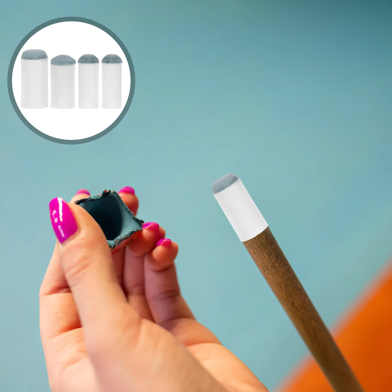 40 Pcs Billiard Pool Stick Tips Billiards Accessories Spare Parts Tool for Enthusiasts Accessory Cues Replacement Kit
40 Pcs Billiard Pool Stick Tips Billiards Accessories Spare Parts Tool for Enthusiasts Accessory Cues Replacement Kit