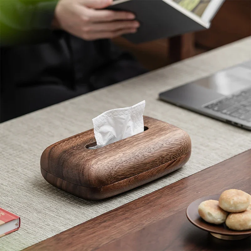 Walnut Wood Tissue Box Desktop Tissue Case Office Bedside Table Decoration Solid Wood Storage Box Kitchens Accessories 22*13*6Cm
Walnut Wood Tissue Box Desktop Tissue Case Office Bedside Table Decoration Solid Wood Storage Box Kitchens Accessories 22*13*6Cm