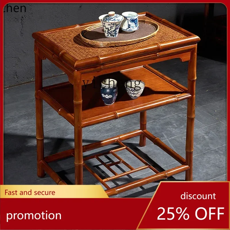 HXL coffee table living room tea room corner table floor bamboo furniture rack new Chinese tea table
HXL coffee table living room tea room corner table floor bamboo furniture rack new Chinese tea table