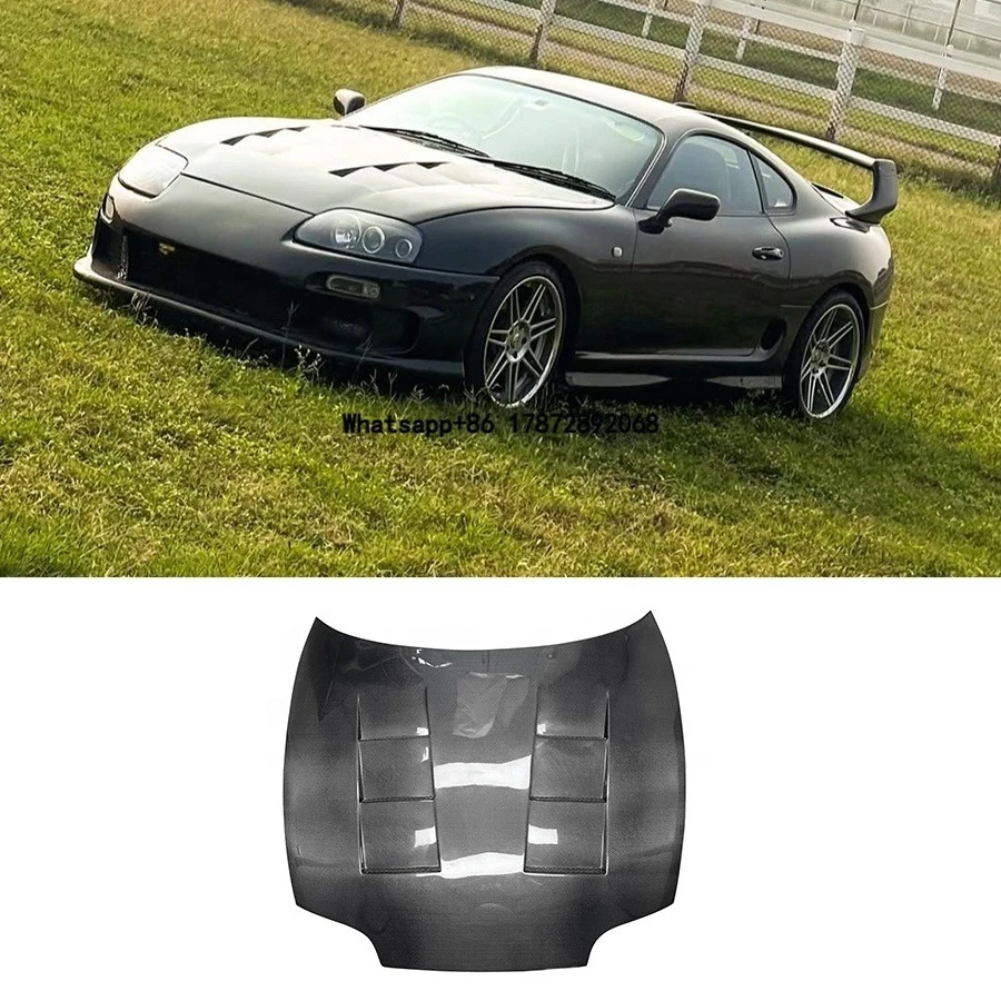 TS Style Carbon Fiber Hood for Supra A80 MK4 JZA80 MKIV 1993-2002 Front Bumper Hood Air Vented Bonnet Cover Car Parts
TS Style Carbon Fiber Hood for Supra A80 MK4 JZA80 MKIV 1993-2002 Front Bumper Hood Air Vented Bonnet Cover Car Parts